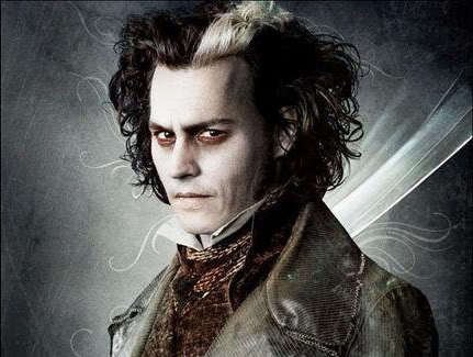 Johnny Depp ve filmu Sweeney Todd: Ďábelský holič z Fleet Street