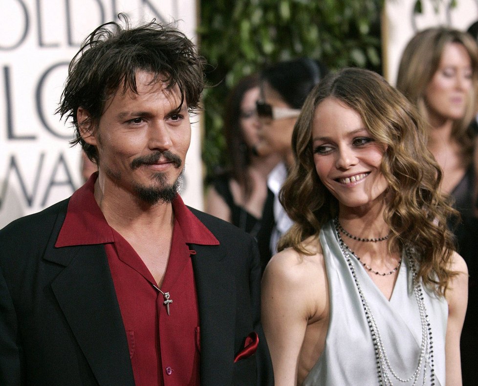 Johnny Depp a Vanessa Paradis