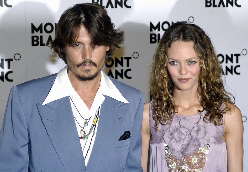 Johnny Depp a Vanessa Paradis