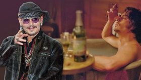 Johnny Depp má měsíční rozpočet 50 milionů korun.