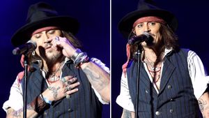 Johnny Depp oslavil 60 na pódiu: Problematickému herci zazpívalo 40 000 fanoušků!