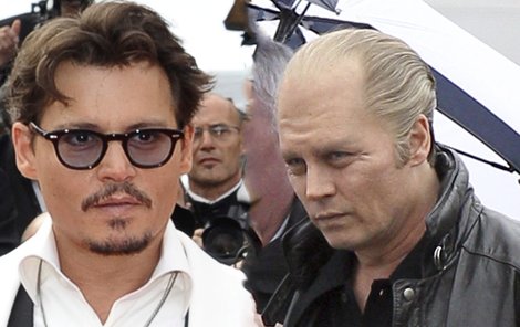 Johnny Depp jako mafián Bulger vypadá děsně.