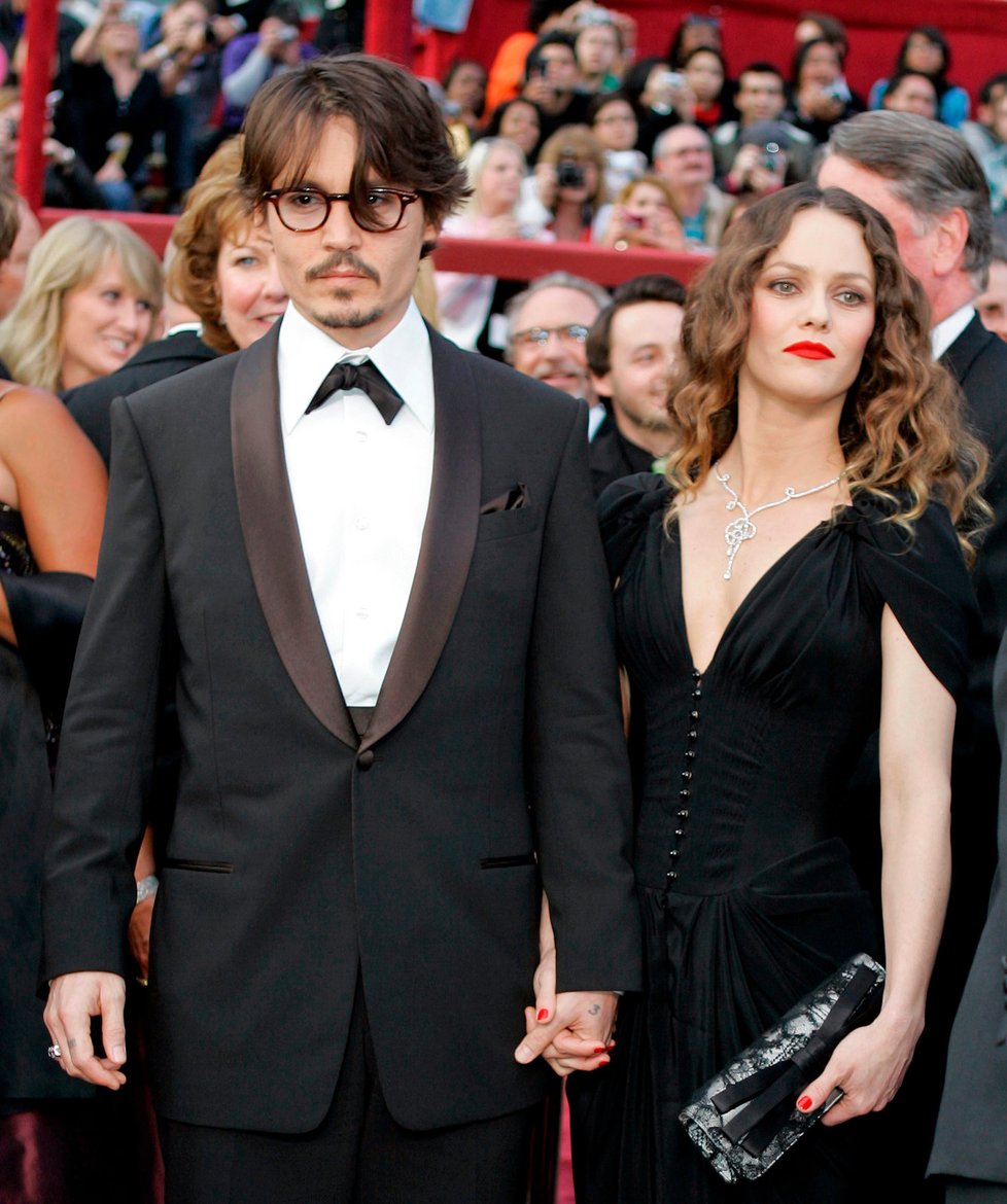 Johnny Depp a Vanessa Paradis