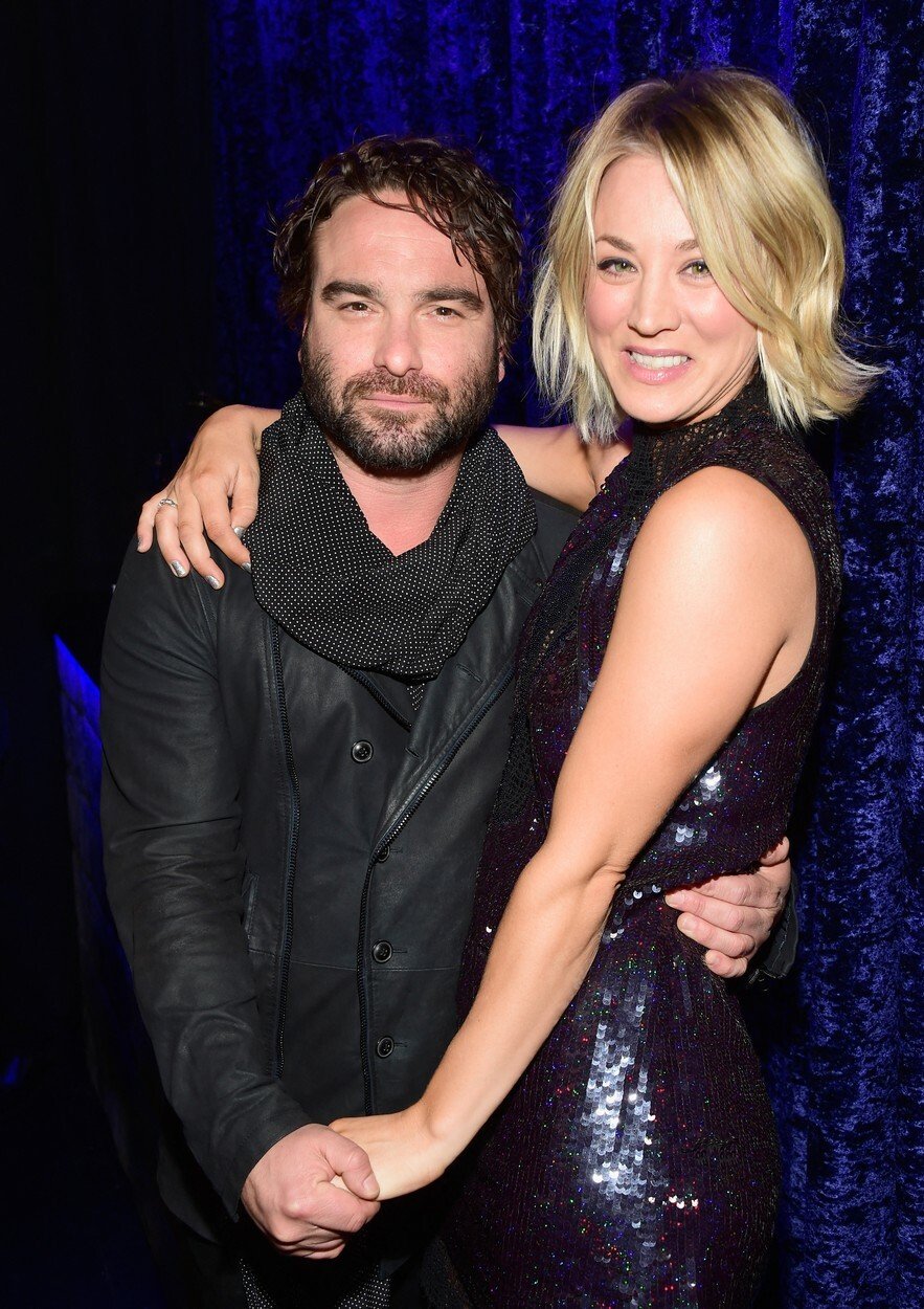 Johnny Galecki a Kaley Cuoco