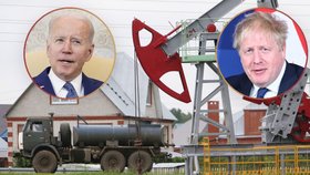 USA a Británie mají oznámit zákaz dovozu ropy z Ruska. Biden chce Rusko „pohnat k odpovědnosti“.