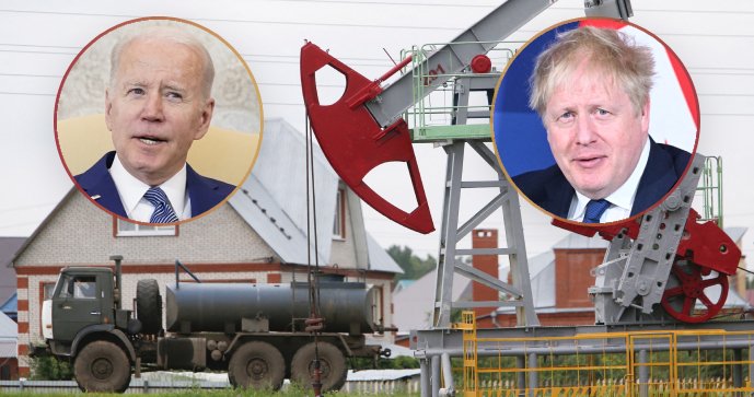 Tvrdá rána pro Putina: USA a Británie se odstřihnou od ruské ropy. A co Evropa?