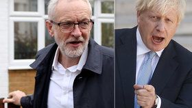 Průzkum: Volby by nyní vyhrál Johnson, po odkladu brexitu Corbyn