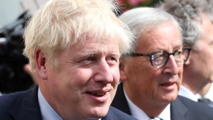 Britský premiér Boris Johnson a předseda Evropské komise Jean-Claude Juncker dnes na Twitteru oznámili uzavření dohody o brexitu - ilustrační snímek