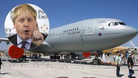 Johnson chce vlastní brexitové letadlo, vládní „Thereasy Jet" je prý moc vytížený (23.5.2018)