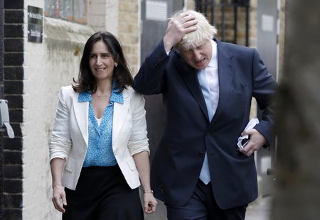 Boris Johnson s manželkou