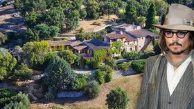 Johny Depp prodává svoje sídlo ve Francii.