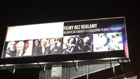 Televize Joj Cinema přelepila billboardy. Kvůli sporům o logo s Novou