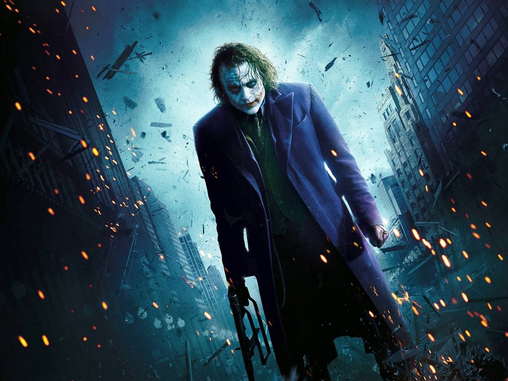 Joker (Heath Ledger) v Temném rytíři