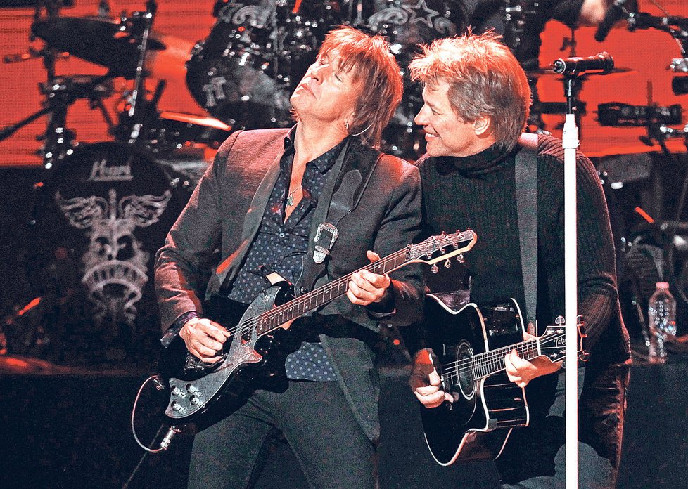 Páteří kapely jsou Richie Sambora (vlevo) a Jon Bon Jovi