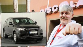 Jonák prý nemá peníze, ale pomáhá mu řada známých. Koupil mu luxusní Audi někdo z nich?