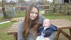 Maminka (27) zažila dramatický porod: Syna přivedla na svět sama na parkovišti v -4 stupních!