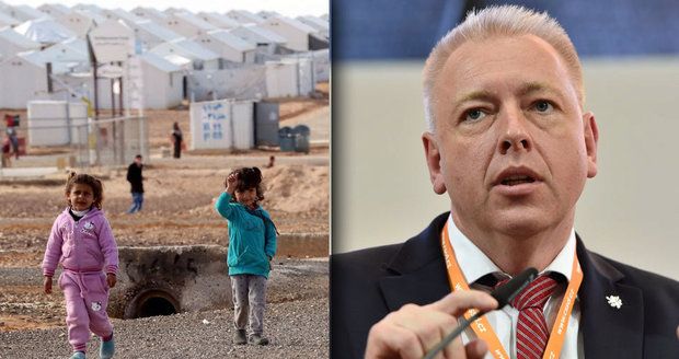 Pomoc Čechů s uprchlíky: Chovanec dá 150 milionů, 40 na tábor v Jordánsku