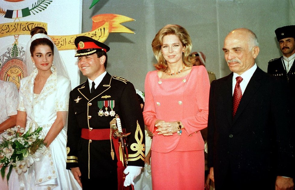 Svatba jordánského krále Abdalláha II. a královny Raniji