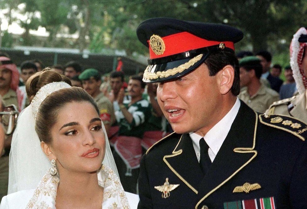 Svatba jordánského krále Abdalláha II. a královny Raniji