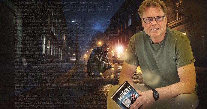 Děsivé anonymy chodily i jemu, odhalil Blesku obdivovaný autor Jørn Lier Horst...