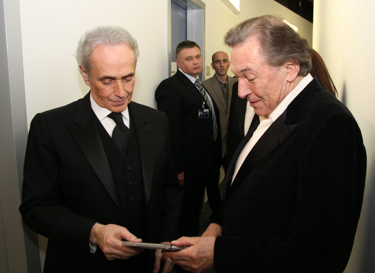 José Carreras s Karlem Gottem.