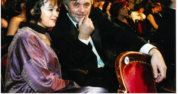 Libuše Šafránková a Josef Abrhám