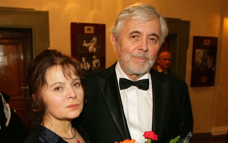 Libuše Šafránková a Josef Abrhám