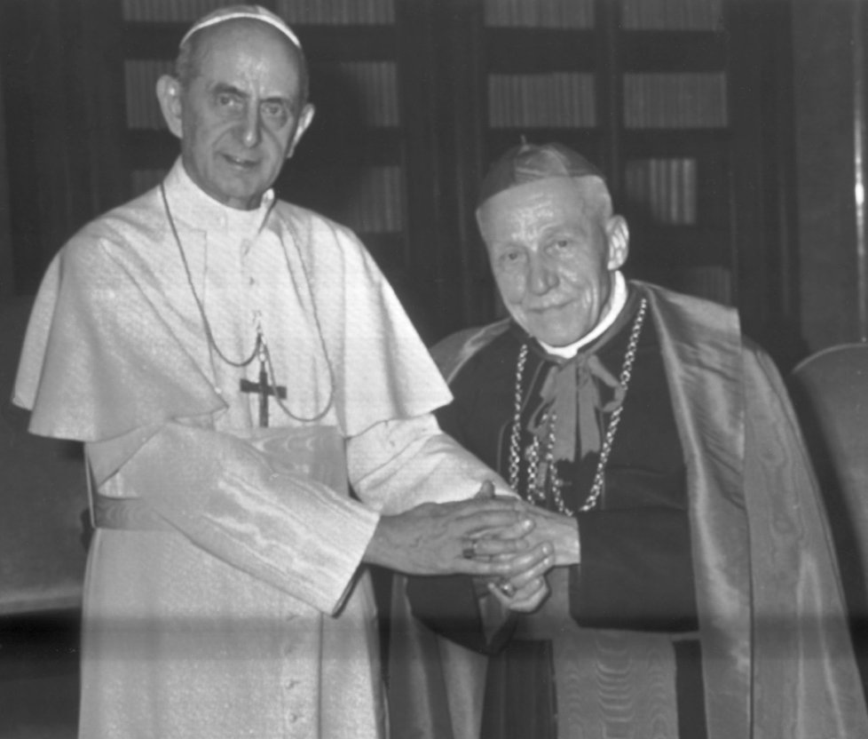 Josef Beran a Pavel VI.