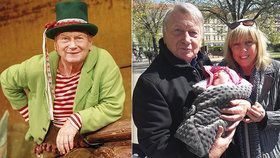 Štěstí čtyřikrát ženatého Josefa Dvořáka (76): Raduje se z miminka!