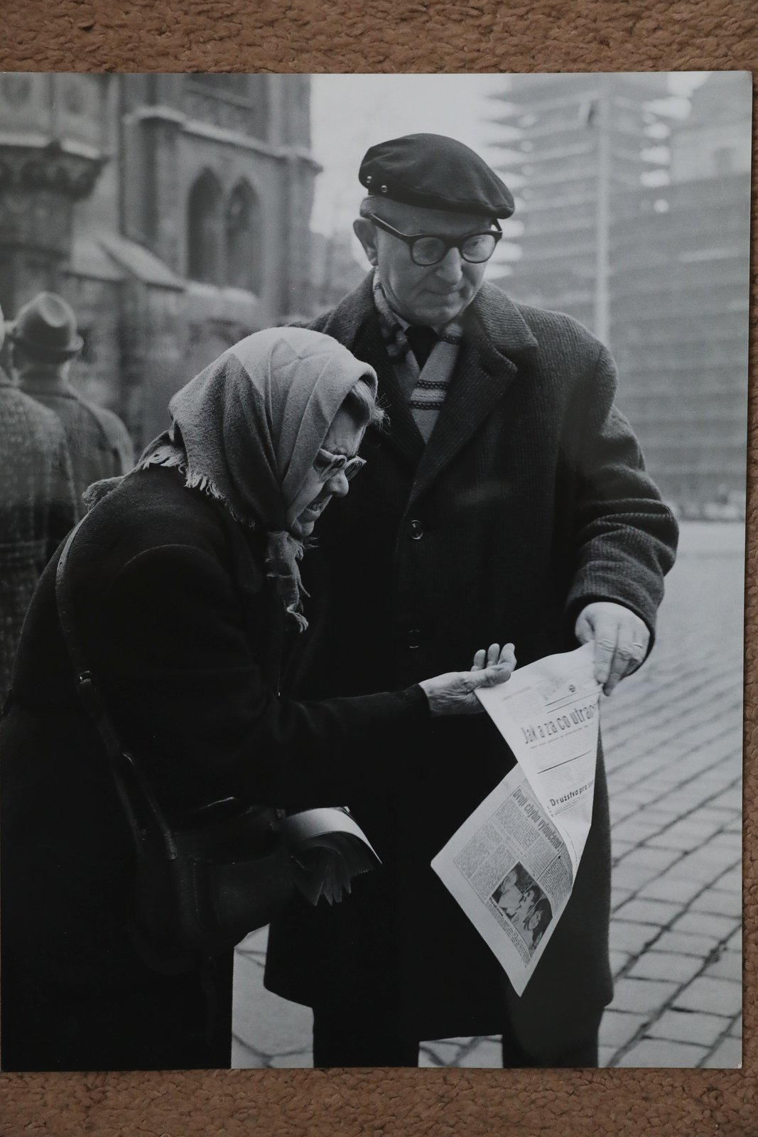 Josef Fousek proslul portréty lidí z ulice