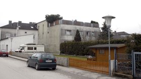 Dům bestie Fritzla v rakouském Amstettenu