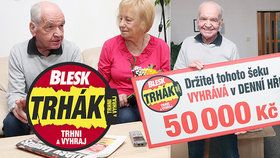 Josef Hejl vyhrál v Trháku 50 tisíc!