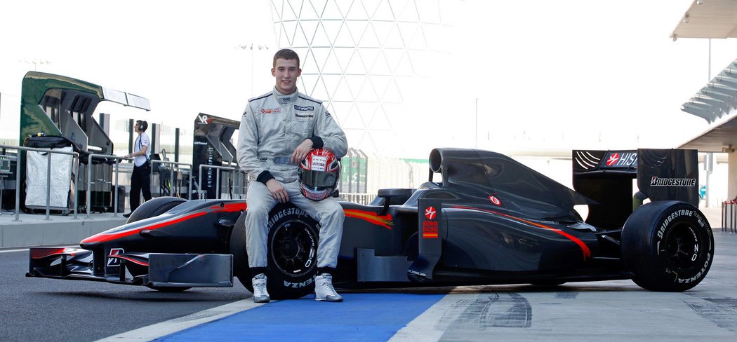 2010: Josef Král testoval v Abú Dhabí auto Hispania Racing Teamu.