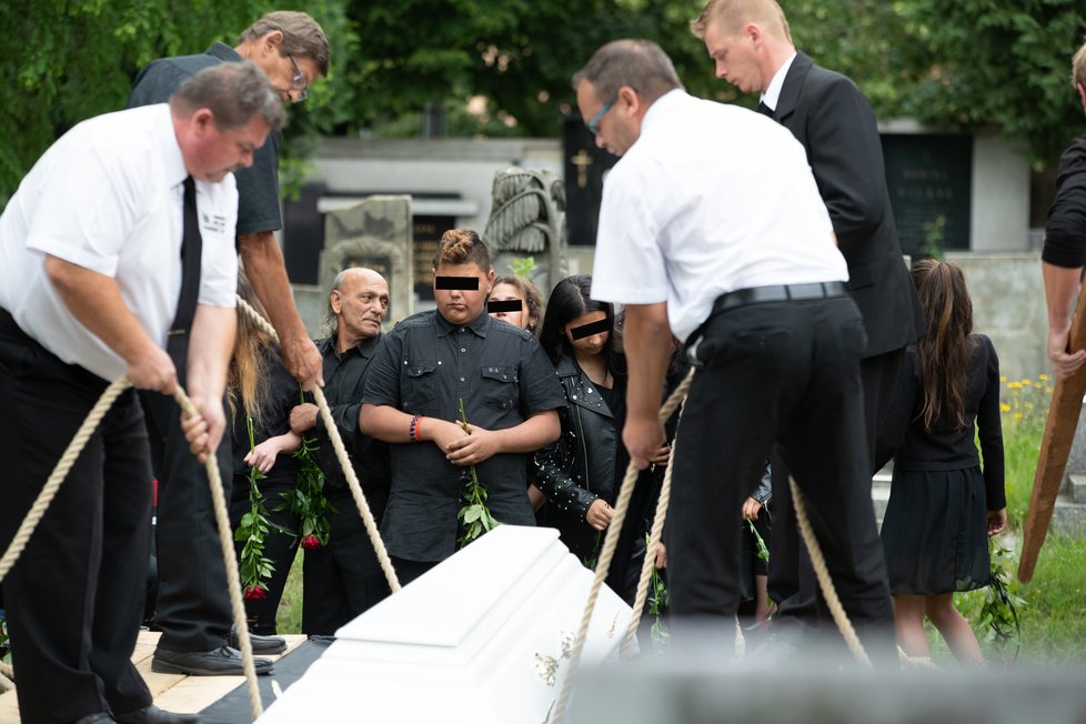 Pohřeb vraha Marečka (†2) Josefa Kuči (†21) v Lounech