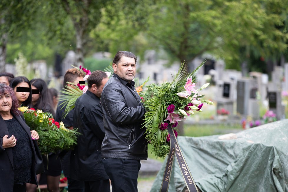 Pohřeb vraha Marečka (†2) Josefa Kuči (†21) v Lounech.