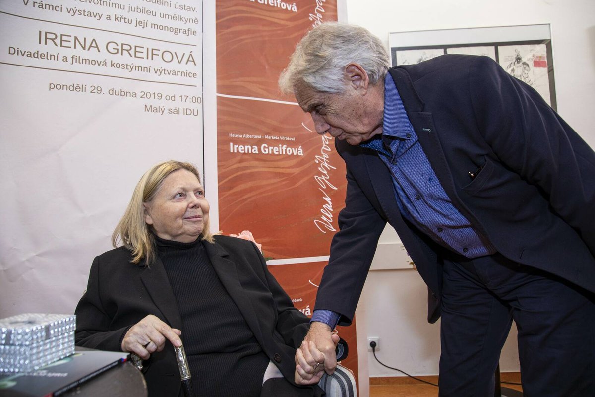 Josef Laufer a Irena Greifová