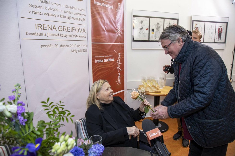 Irena Greifová a Vlastimil Harapes