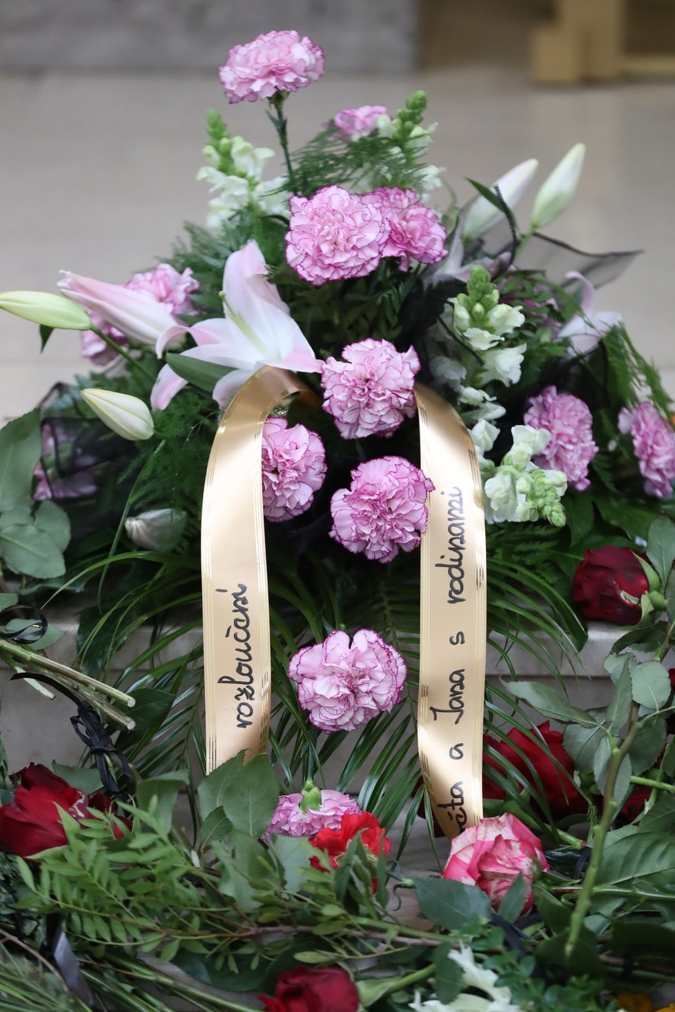 Pohřeb herce Josefa Somra