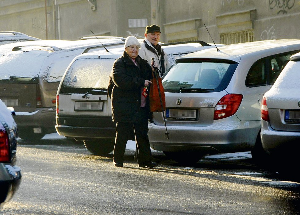 Josef Somr vyráží na nákupy se svojí přítelkyní