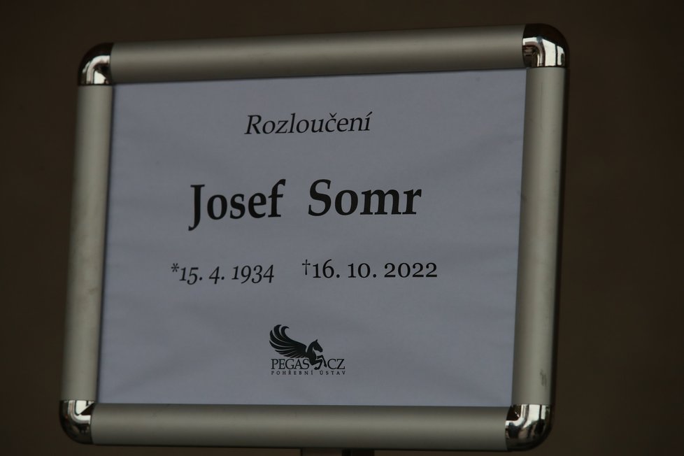 Pohřeb herce Josefa Somra