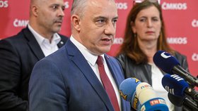 Šéf ČMKOS Josef Středula