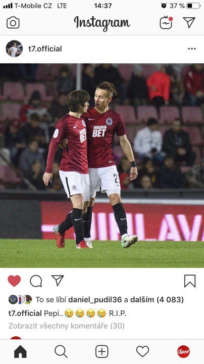 Tomáš Rosický sdílel na svém Instagramu fotku s Josefem Šuralem