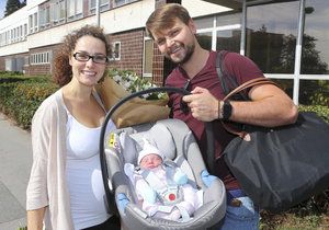 Josef Vágner s manželkou Marlene a dcerou Amelií