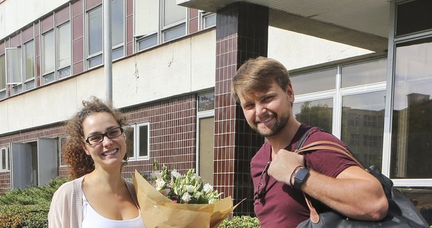 Josef Vágner s manželkou Marlene a dcerou Amelií