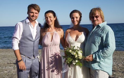 Svatba Josefa Vágnera: Nevěsta, ženich a jeho rodiče