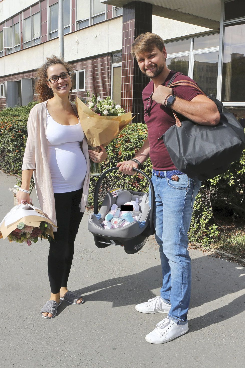 Josef Vágner s manželkou Marlene a dcerou Amélií