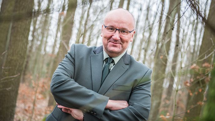 Generální ředitel podniku Lesy ČR Josef Vojáček