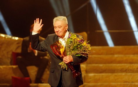 Josef Zíma v roce 2017 získal cenu Thálie