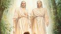 Když je Josephovi 14 let, jde se pomodlit do lesa, a zde se mu údajně zjeví dvě postavy – Bůh a jeho syn Ježíš Kristus.