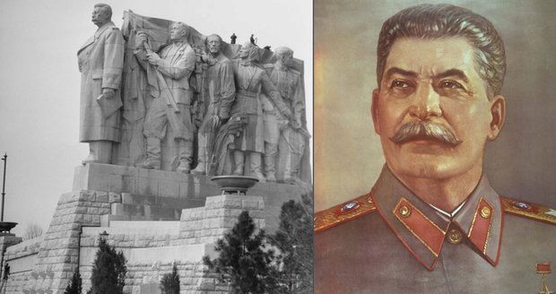 Pomník Stalina stál nad Prahou sedm let.